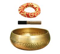 Juego de cuencos de cobre para meditación budista, religión, creencia, regalo perfecto de 9,5 cm de diámetro, kits de 4 kits de 9,5 cm de diámetro