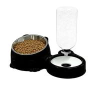 Juego de cuencos de comida y agua para perros - Dispensador de alimentación de calidad alimentaria resistente a salpicaduras - Estación de alimentación para gatos | para perros gatos cachorro