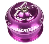Juego de cuencos de rodamiento para horquilla de bicicleta con tubo recto de 28 6 mm y diámetro interior de 44 mm diseñado para marcos de tubo de cabeza estándar (morado)