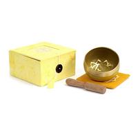 Juego de cuencos para cantar chakras con golpeador de madera y caja de regalo, levanta la vibración y la frecuencia, terapia de sonido, curación holística, meditación y relajación, mantra de atención