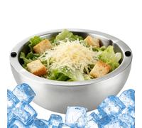 Juego de cuencos para mezclar, doble pared, aislados, herramienta perfecta para la preparación de alimentos, cuencos de mezcla para hornear salsa, guacamole, condimentos, salsas, ensaladas, aperitivos