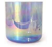 Juego de cuencos sonoros de cristal, 6 pulgadas, de cristal alquimista, 432 Hz, transparente, ayuda a la meditación, alivia la ansiedad por la fatiga, para yoga y meditación (nota G)