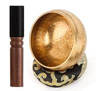 Juego de cuencos tibetanos 100 % martillados a mano en Nepal para meditación, yoga, chakra, accesorios de meditación, regalos únicos de Navidad para mujeres y hombres (8 cm) (8 x 5 cm)