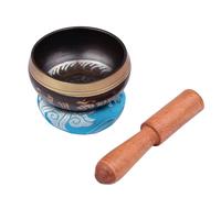Juego de cuencos tibetanos de 3 pulgadas con cuenco de sonido de metal hecho a mano de 8,5 cm/3,3 pulgadas