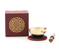 Juego de cuencos tibetanos en caja mini violeta con Longevity: adecuado para llenar la pantalla EAN4250396256017 Sound of Nepal