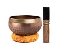 Juego de cuencos tibetanos, fácil de tocar para principiantes, auténtico, hecho a mano, meditación, sonido holístico, 7 chakras, regalo de curación de Himalayan Bazaar