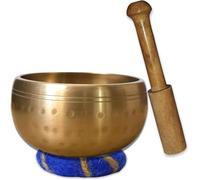 Juego de cuencos tibetanos hechos a mano - Hecho a mano en Nepal para meditación, yoga, curación de chakras, atención plena y alivio del estrés - Cuenco de sonido de latón, 3.5 pulgadas, regalo