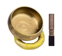 Juego de Cuencos Tibetanos - Juego De Cuenco Tibetano Nepalí De Latón Macizo | Ayuda para Dormir Relajación Profunda Campanillas para Principiantes Armonización Chakras Yoga Espacios