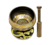 Juego De Cuencos Tibetanos Para Cantar - Cuencos Tibetanos Con Sonido De Meditación, Instrumentos Musicales Espirituales Para Mujeres | Accesorios De Meditación Curativa De Atención Plena Para Relajac