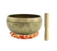 Juego de cuencos tibetanos para cantar - tazón de sonido de meditación hecho a mano para yoga, atención plena y meditación - Juego de cuencos de sonido tibetano para yoga, relajación, mujeres y