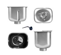 Juego De Cuencos Universales for Moscas Del Pan, Con Revestimiento Antiadherente, Compatible Con Oberhof, Moulinex, 1 Juego
