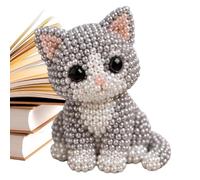 Juego de cuentas, kit de cuentas de animales para adultos, fabricación creativa de joyas hechas a mano, para el hogar, escuela, clase de arte, taller, llavero, , colgante, decoración