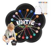 Juego de cuerda - de cuerda con cordones, colorido desafío de clasificación de cuerdas | Juguete educativo interactivo, Knot Solution Game Skill Training Mind Teaser Set para adultos y