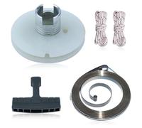 Juego de cuerda de manija de polea de resorte de retroceso de arranque para Husqvarna 61 266 268 268K 272 Repuestos de motosierra