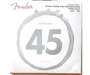 Juego De Cuerdas Bajos Fender 7250ML 45 Por 100 Níquel-0737250405 - Guitarra