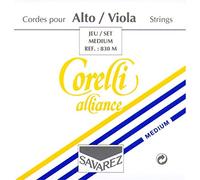 Juego de cuerdas Corelli Alliance para viola, tamaño medio 830M