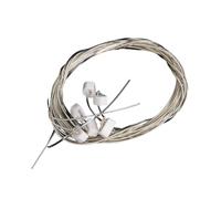 Juego de cuerdas de nailon de repuesto para guitarra clásica con cuentas de puente para un tono mejorado y una instalación sin esfuerzo, cuerdas de nailon para guitarra clásica