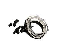 Juego de cuerdas de nailon de repuesto para guitarra clásica con cuentas de puente para un tono mejorado y una instalación sin esfuerzo, cuerdas de guitarra clásica fáciles de instalar