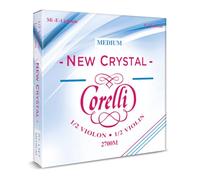 Savarez Juego de cuerdas de violín Corelli Crystal 2700M con bola 1/2