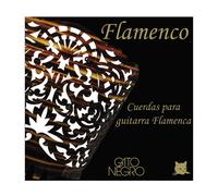 Juego de cuerdas Gato Negro Flamenca para guitarra clásica y concierto