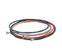 Juego de Cuerdas para Bajo El ctrico de 4 Cuerdas Construcci n en Metal con Acabado Colorido Brillante y Duradero Ideal para Reemplazo y Toque Suave Sonido Vers til y Claro