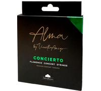 Juego de Cuerdas para Guitarra Flamenca y Clásica “Alma” by Vicente Amigo - Modelo Concierto - Tensión Medium Confort | Sonido Natural y Brillante | Ideales para Actuaciones