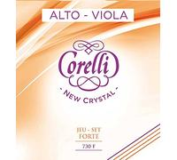 Juego de cuerdas para viola Corelli Crystal con lazo A Forte 730F