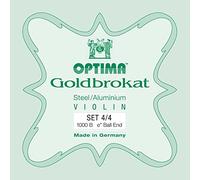 Optima Juego de cuerdas para violín Goldbrocade 1000B 4/4 medium (E-ball)