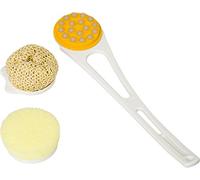 Juego de cuidado de cuerpo 3 piezas color blanco/amarillo