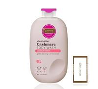 Juego de cuidado de la piel: contiene gel de ducha de cashmere, agua de coco, karité Better Hydration, 473 ml con paño de limpieza Luxpaks