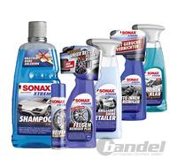 Juego De Cuidado Sonax Xtreme De 6 Piezas Para Limpiar Lavado Sellado De Pintura