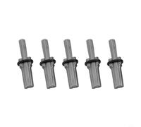 Juego de cuñas de división de rocas y plumas, herramienta manual de rotura de piedra para mármol, divisor de granito, herramienta manual para romper concreto para canteras y canteros (16 x 105 mm)