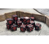 Juego de dados Commando D6 (16) Bolt Action by Warlord Games