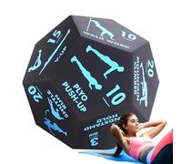Juego de dados de entrenamiento - bloques de decisión para ejercicios de fitness, colección dinámica de dados de gimnasia, diseño de construcción de espuma de alta calidad | Compañero versátil de