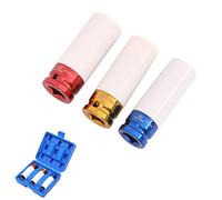 Juego de dados de impacto de rueda de aleación TOPWAY 3 piezas 1/2"Drive 17mm 19mm 21mm Oro Rojo Azul Cromo Vanadio Acero…