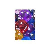 Juego de dados de juegos, 10 piezas, ambientador de coche, tarjetas colgantes de coche, hojas de ambientador con cuerda para coches y hogar