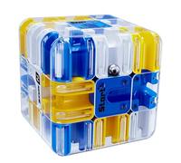 Juego de dados de laberinto de bolas 3D, nueva actualización, rompecabezas lógico 3x3 con bola de acero para adultos y jóvenes, promueve la concentración, el pensamiento espacial y el alivio del