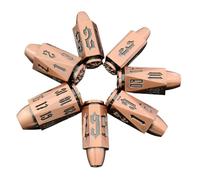 Juego de dados de metal, juego de dados RPG | 7 accesorios de juego de metal Bullet Dice RPG - Cubos de mesa geniales para juegos de mesa para juegos de mesa de club pub fiesta RPG