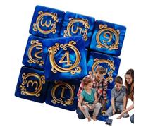 Juego de dados de poliedro, diseño de dragón, 10 unidades, diseño creativo de dragón, juego de rol, escritorio, coche, niños y adultos