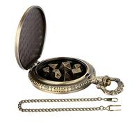 Juego de dados - Poliedro de metal con peso de alta precisión, Zinc Pulido al tacto pesado, Colgante de de reloj de bolsillo Vintage, estuche de accesorios TTRPG - para los maestros de juego adul