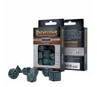 Juego de Dados Polihédricos RPG 7 Dados Pathfinder Iron Gods por Q-Workshop