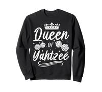Juego de Dados Queen of Yahtzee Game Night Sudadera
