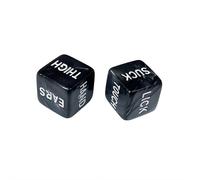 Juego de dados románticos y traviesos para adultos, dados que brillan en la oscuridad, regalo para parejas, divertidos juegos de citas nocturnas para adultos, dados de amor, regalos del día de San
