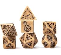 Juego de dados RPG (7): piedra ilusoria - arenisca