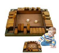 Juego De Dados Shut The Box - Juego De Cartas Digitales De Doble Cara Con Volteos En Cuatro Lados | Diversión Familiar Para, Padres Y Juegos De | Juegos De Mesa - Página de inicio