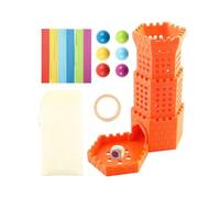 Juego de Dados y Palos - Juguete de Caída de Bolas con Palos para Niños,Juego de Mesa Familiar - para la coordinación -Mano, Pensamiento estratégico, hogar, Aula,