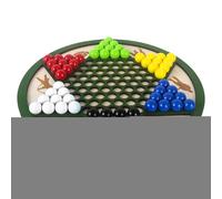 Juego de Damas Chinas - Bandeja De Juego De Madera De Damas Chinas - Actividad Interactiva Estimulante para Adolescentes Niñas Niños Estudiantes Dormitorio Entretenimiento