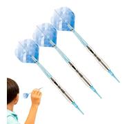Juego de dardos de punta suave, 3 unidades, juego profesional de dardos de color degradado | Colorful Dart Flights | Game Night Dart Board Fun At Bar With Friends, Electronic Dartboard Accessories