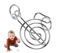 Juego de de Alambre - 8 Piezas de Metal Entrelazado, educativos Flexibles y Reutilizables para la Mente del Cerebro, Juego de Hierro portátil Duradero de 2,8 Pulgadas | Niños