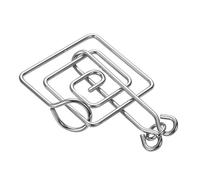 Juego De De Alambre De Metal: Juego De Desenredo De 8 Piezas, Juguete De Bloqueo De Enigma, Desafío De Enclavamiento De Hierro, Construcción Duradera | Juguete Educativo del Rompecabez